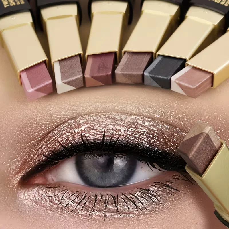 Gold 6138 - Twee-kleurige oogschaduwstick - Waterdicht & zweetbestendig,