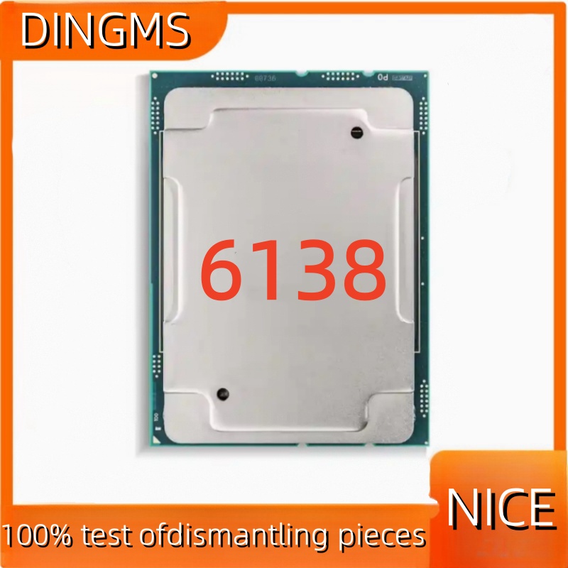 Gold 6138 - Xeon Gold 6138 Server CPU-chip 100%