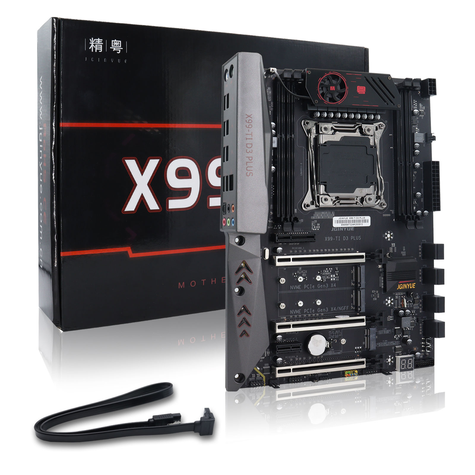 JGINYUE X99-TI D3 PLUS Moederb - E5 2696 V3 recensie en prijs