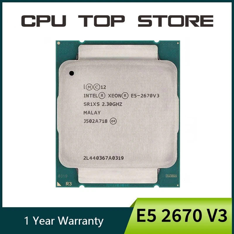 Intel Xeon E5 2670 V3 2.3Ghz 1 - Gold 6248R recensie en prijs