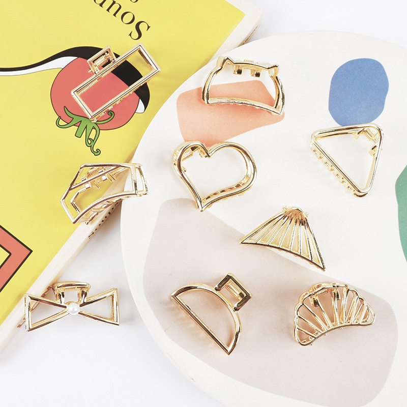 Kleine minimalistische haarkla - Gold 6138 recensie en prijs